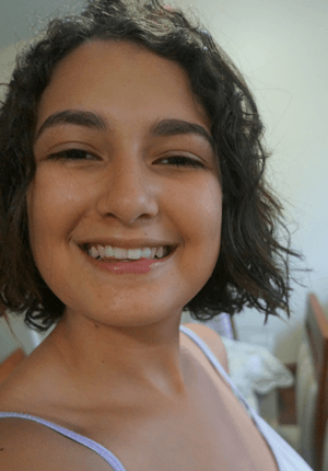 Cabelo após primeiro corte