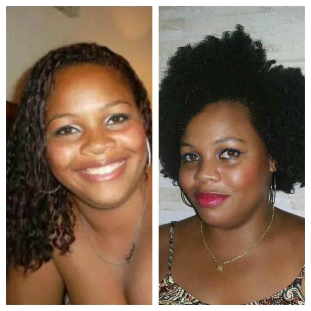 transição capilar: antes e depois