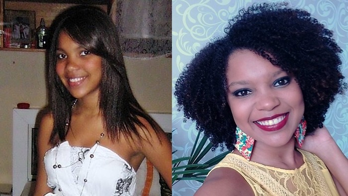 transição capilar: antes e depois