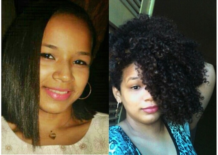 transição capilar antes e depois
