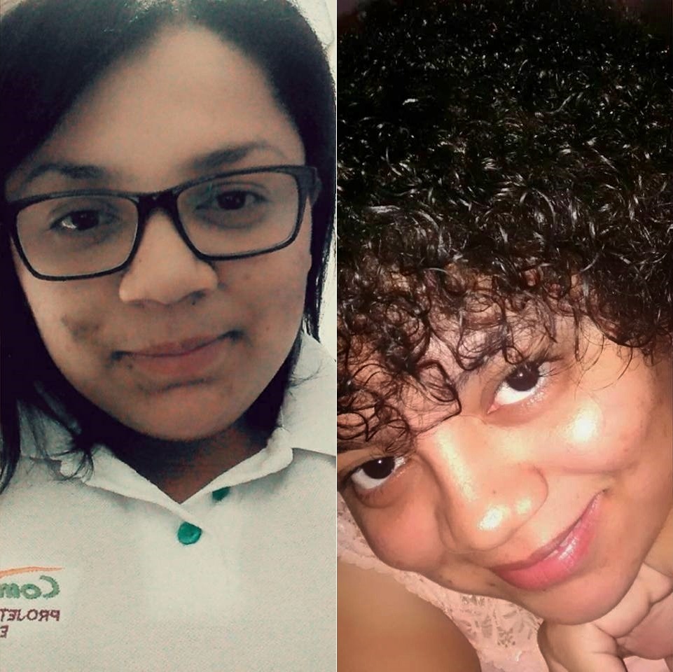 transição capilar antes e depois